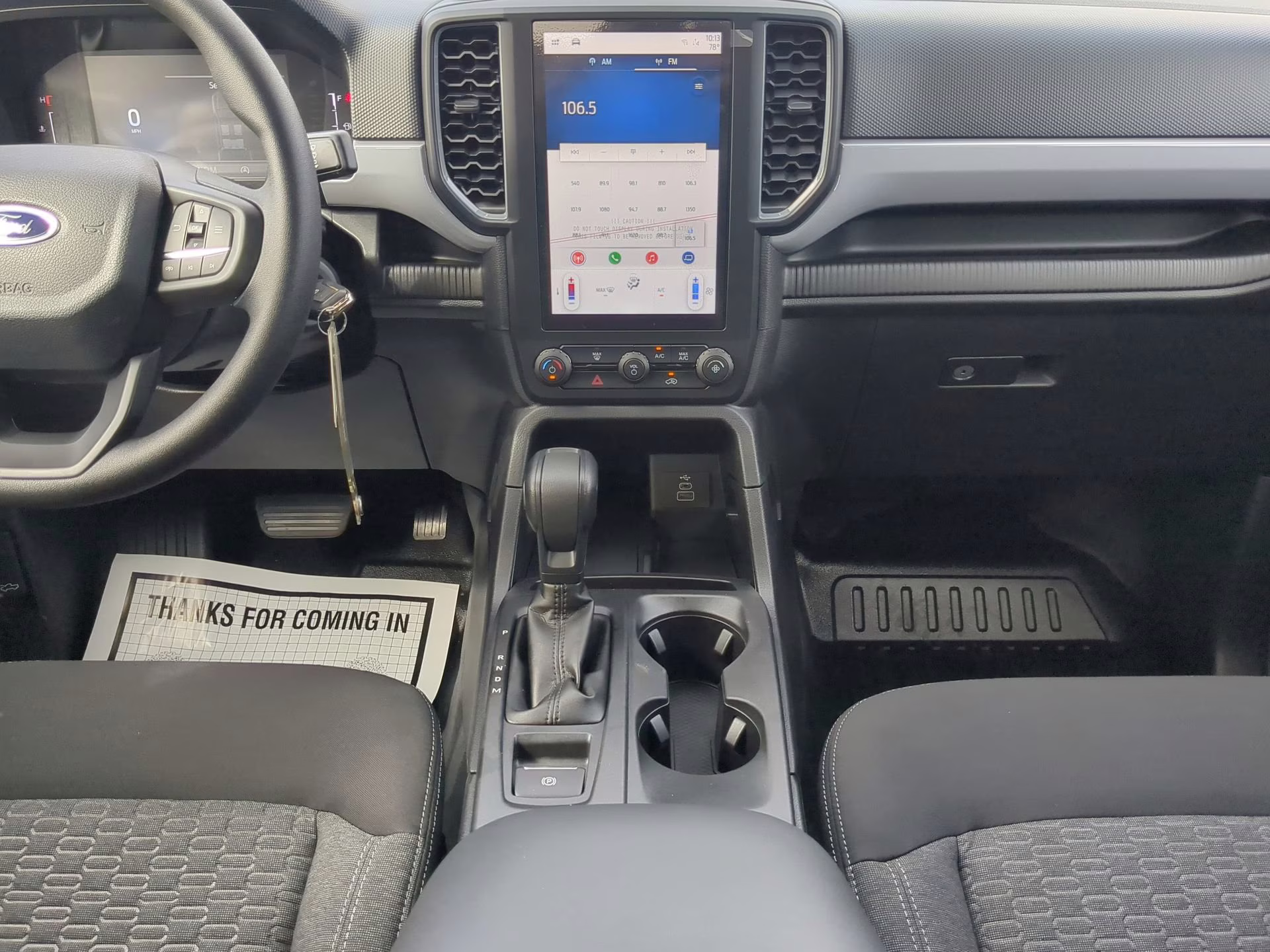 2026 Oxford White Ford Ranger XL Crew Cab Pickup 4X4 Truck