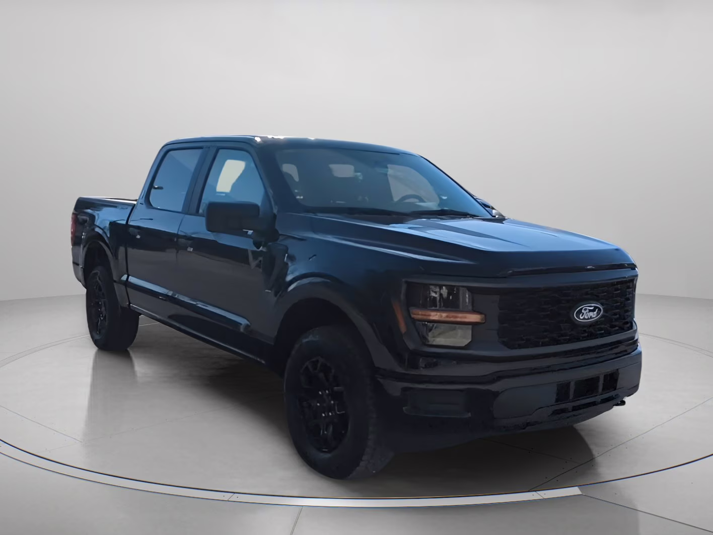 2026 Agate Black Metallic Ford F-150 STX Crew Cab Pickup 4X4 Truck