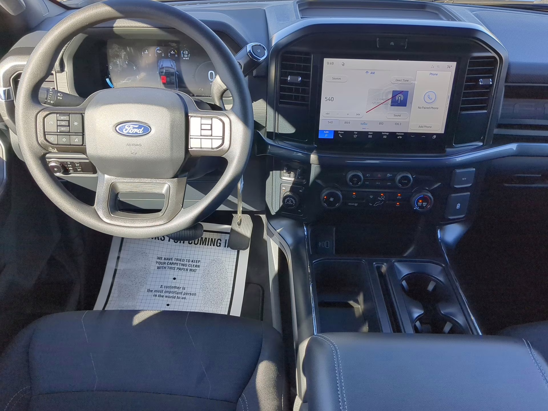 2026 Carbonized Gray Metallic Ford F-150 STX Crew Cab Pickup 4X4 Truck