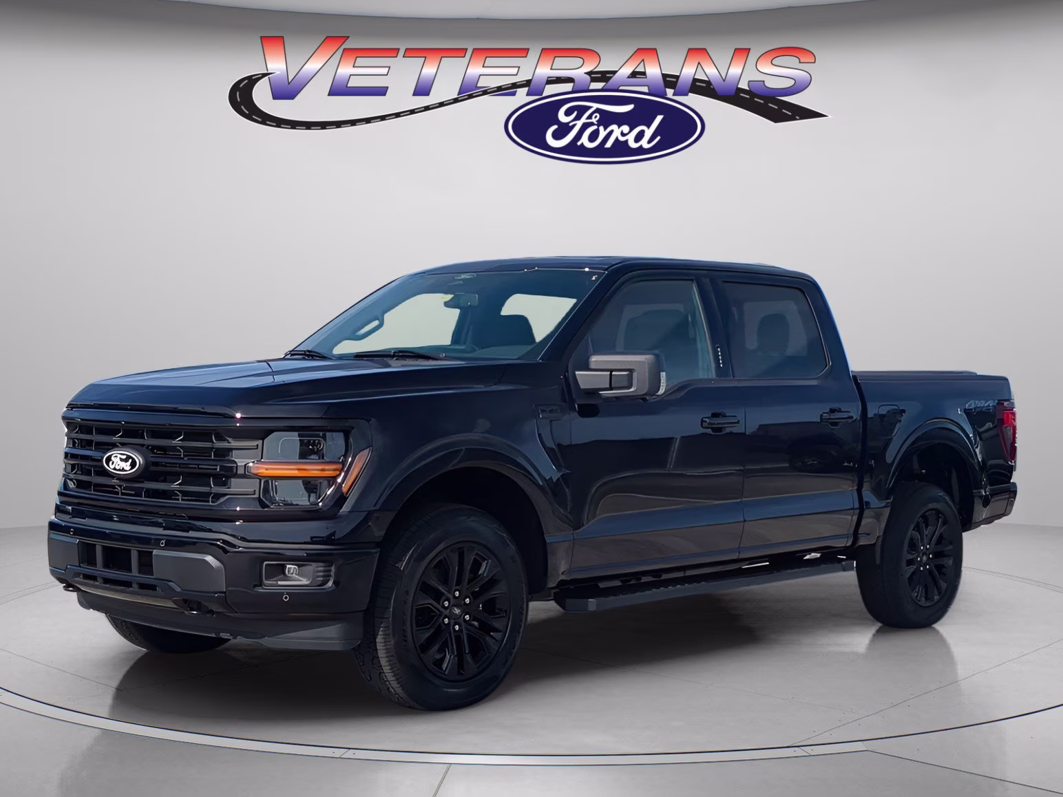 2026 Agate Black Metallic Ford F-150 XLT Crew Cab Pickup 4X4 Truck