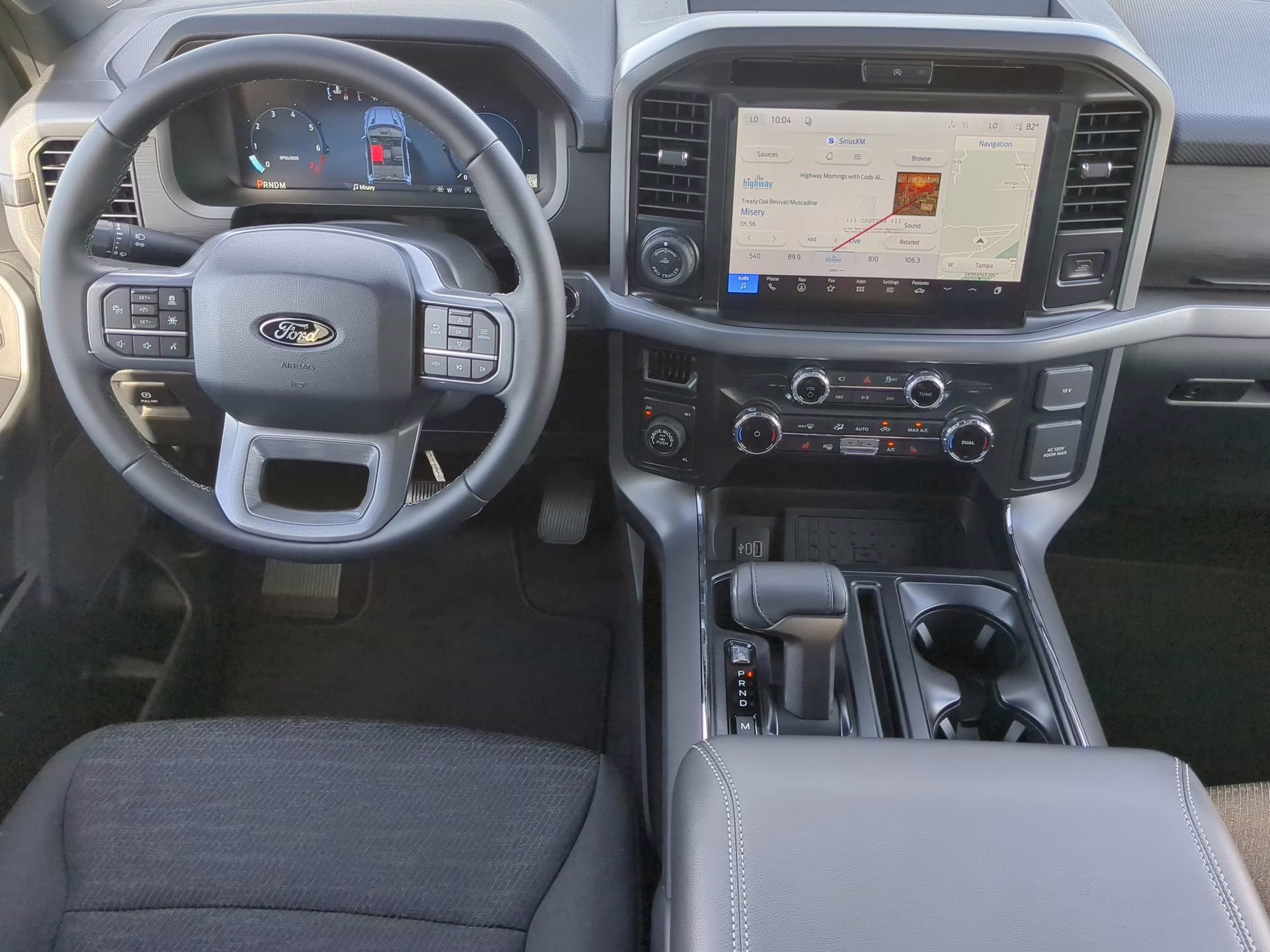 2026 Agate Black Metallic Ford F-150 XLT Crew Cab Pickup 4X4 Truck