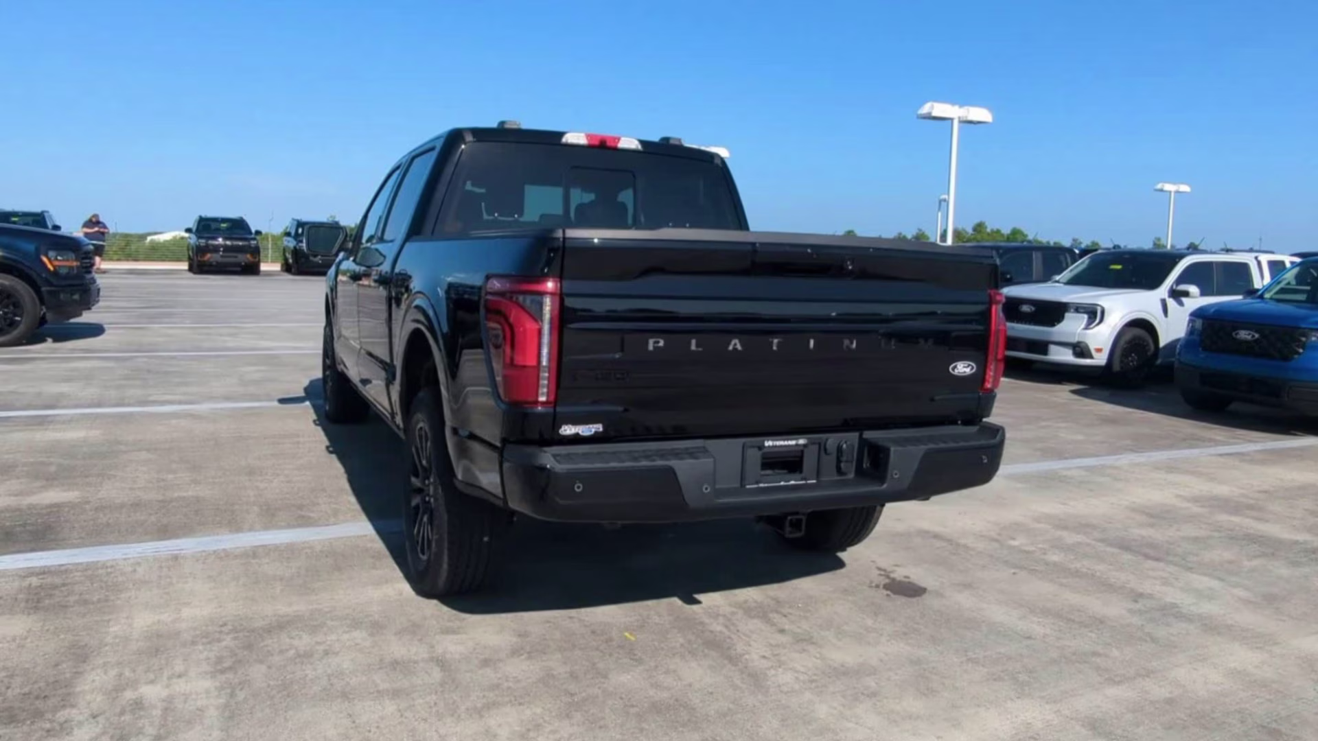 2026 Agate Black Metallic Ford F-150 Platinum Crew Cab Pickup 4X4 Truck