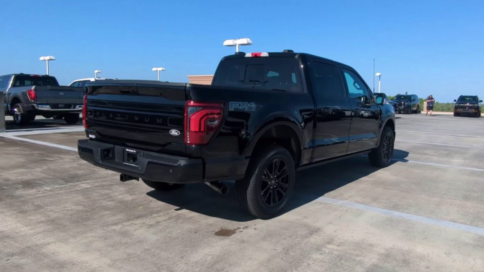 2026 Agate Black Metallic Ford F-150 Platinum Crew Cab Pickup 4X4 Truck