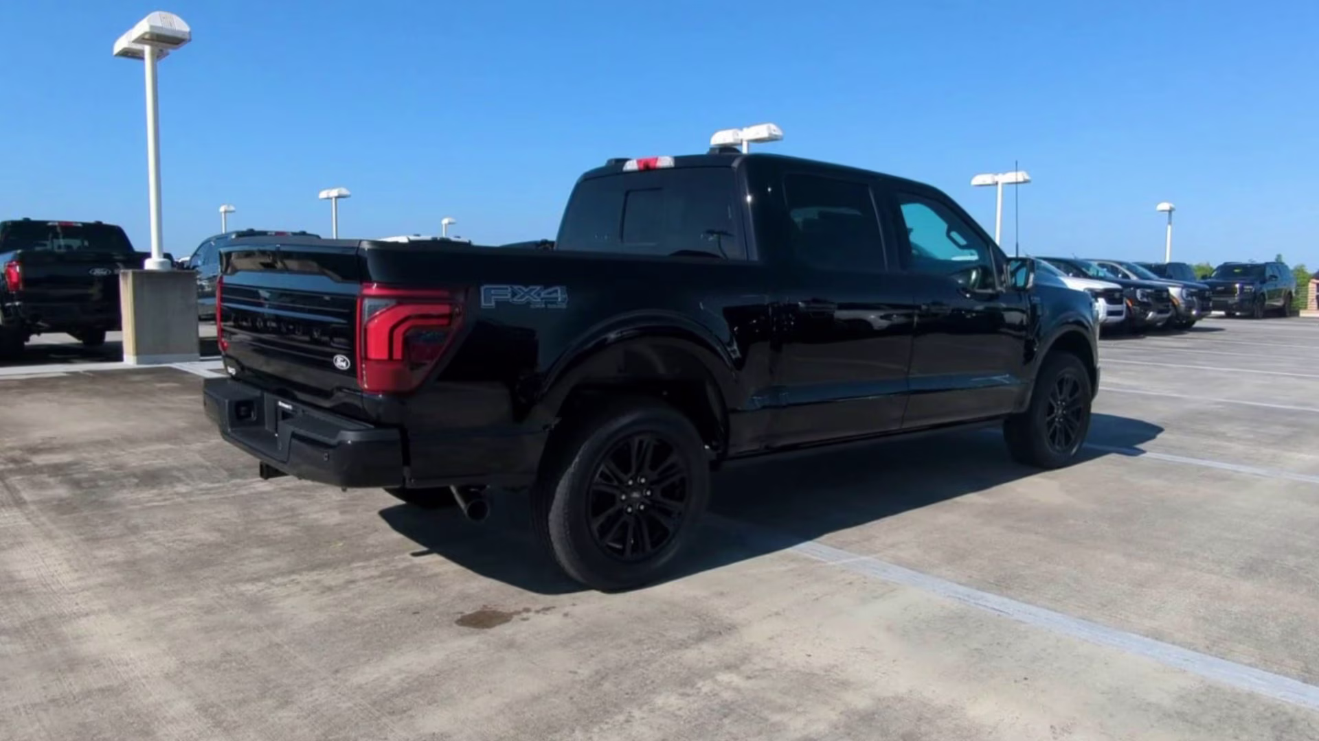 2026 Agate Black Metallic Ford F-150 Platinum Crew Cab Pickup 4X4 Truck