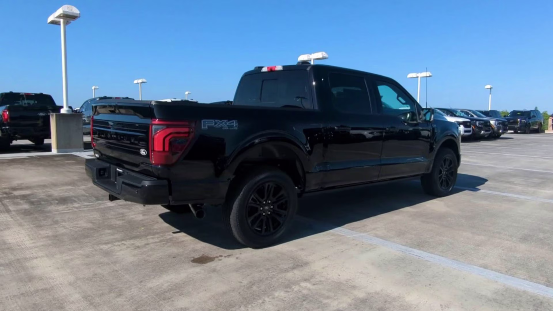 2026 Agate Black Metallic Ford F-150 Platinum Crew Cab Pickup 4X4 Truck