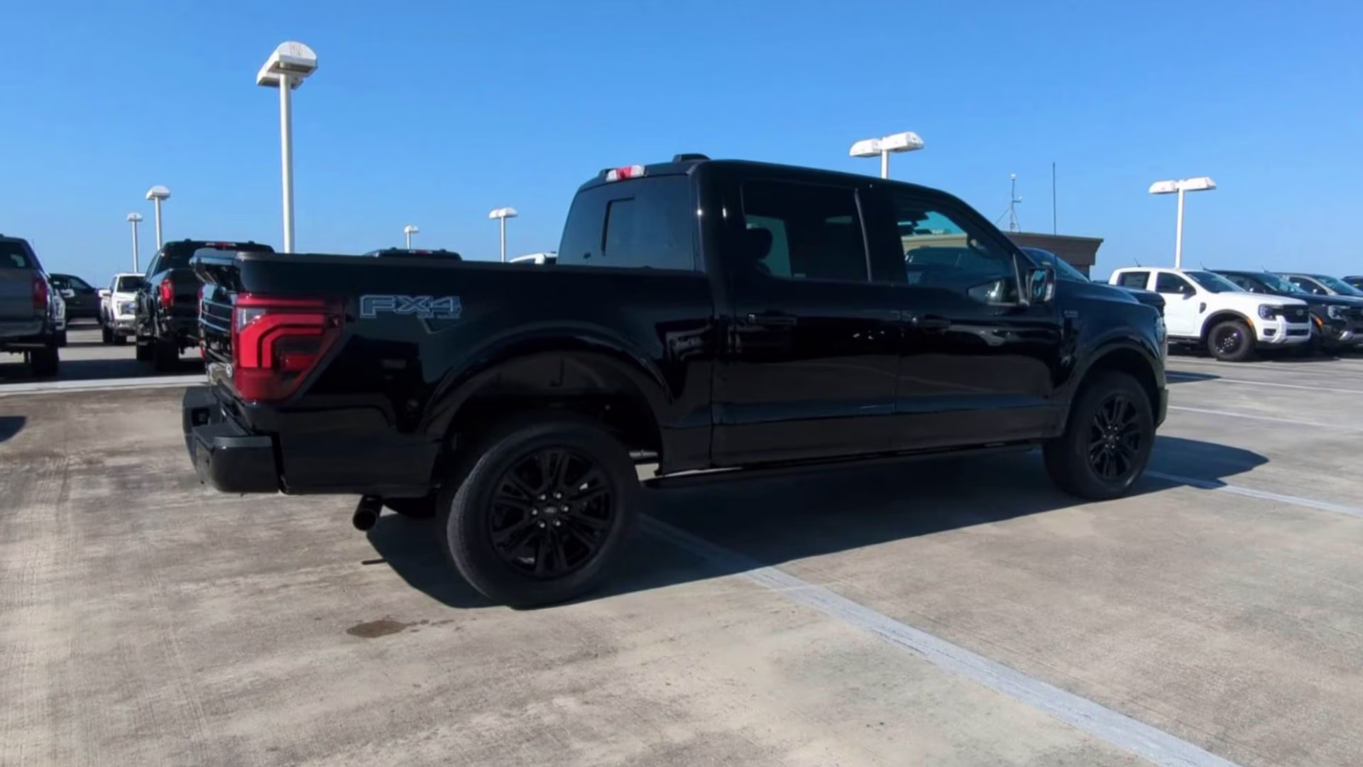 2026 Agate Black Metallic Ford F-150 Platinum Crew Cab Pickup 4X4 Truck