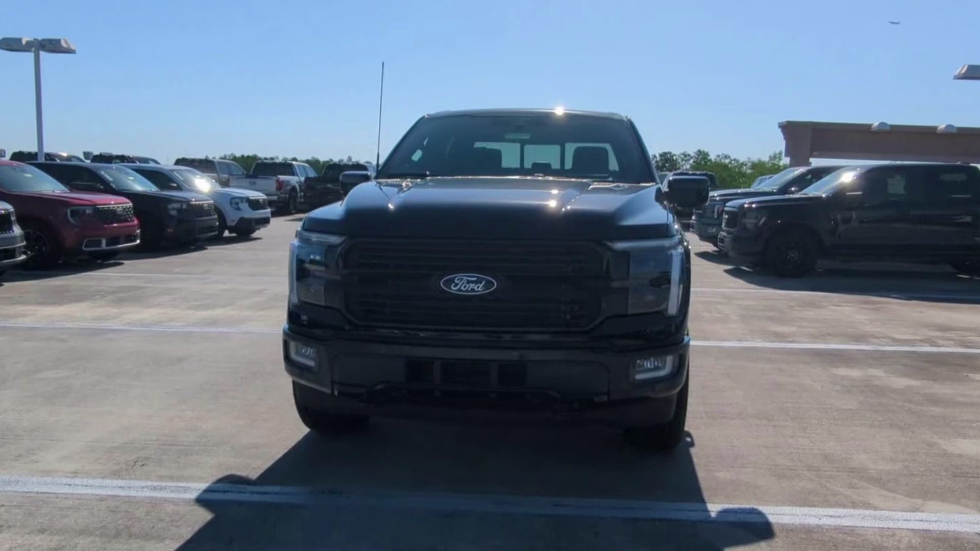2026 Agate Black Metallic Ford F-150 Platinum Crew Cab Pickup 4X4 Truck