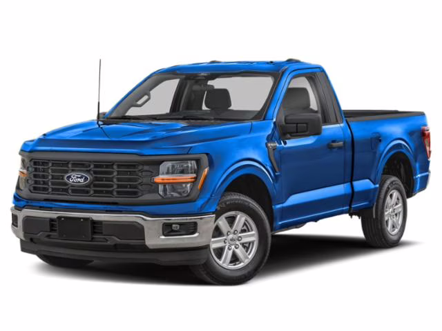 2026 Blue Metallic Ford F-150 XL Regular Cab Pickup 4X4 Truck