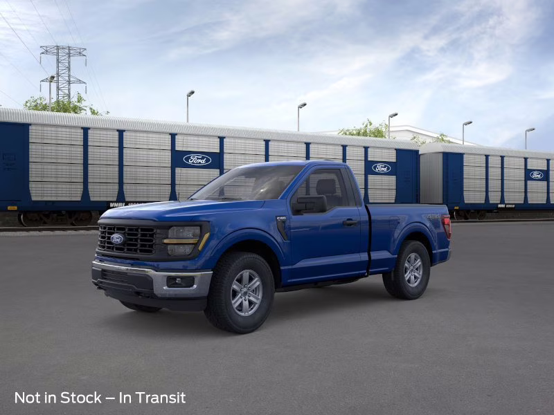2026 Argon Blue Metallic Ford F-150 XL Regular Cab Pickup 4X4 Truck