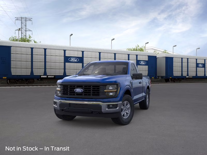 2026 Argon Blue Metallic Ford F-150 XL Regular Cab Pickup 4X4 Truck