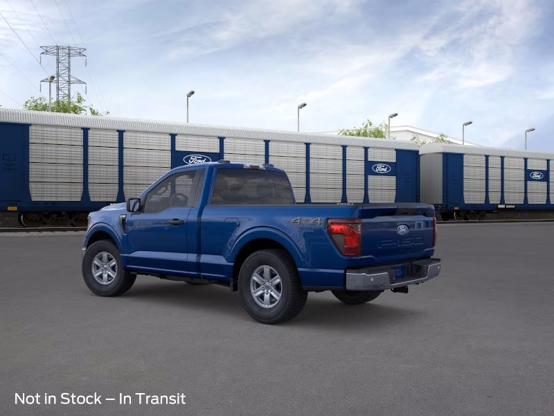 2026 Argon Blue Metallic Ford F-150 XL Regular Cab Pickup 4X4 Truck