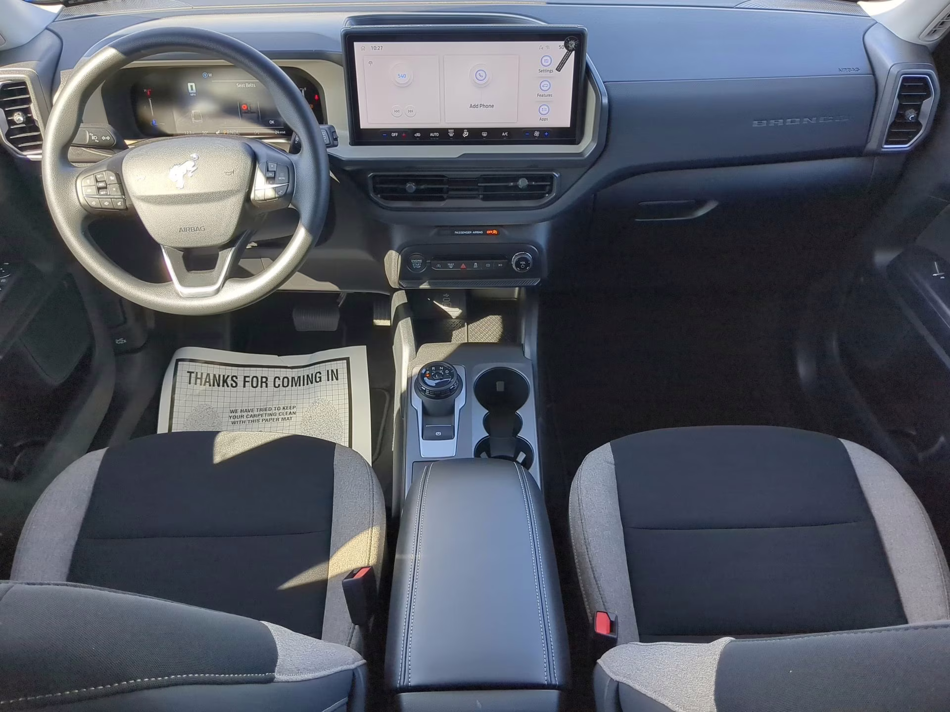 2026 Velocity Blue Metallic Ford Bronco Sport Big Bend 4X4 SUV