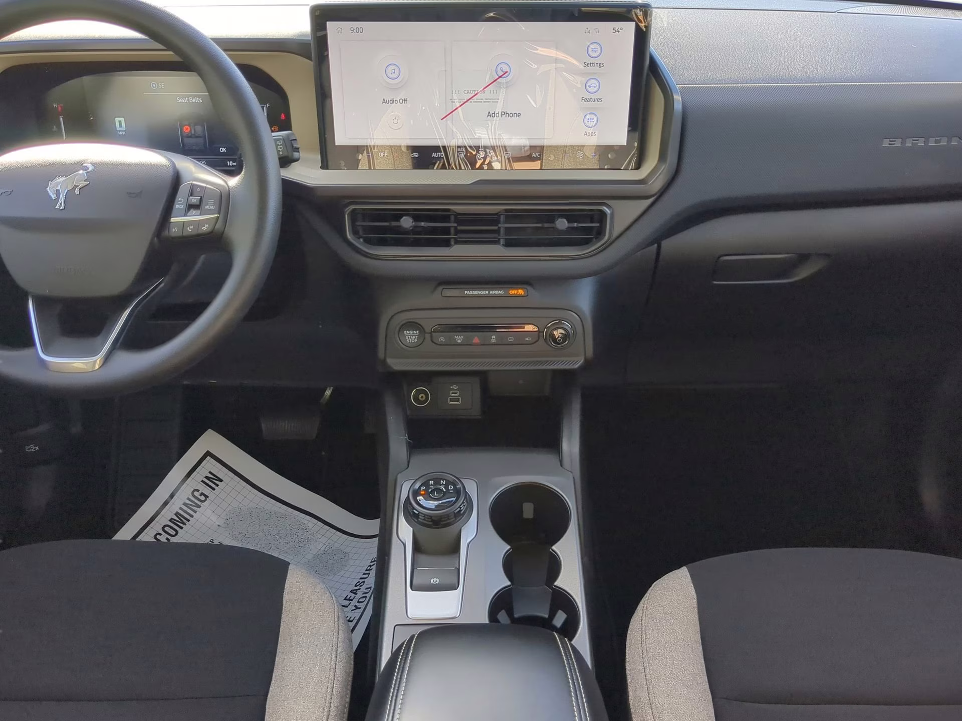 2026 Space White Metallic Ford Bronco Sport Big Bend 4X4 SUV