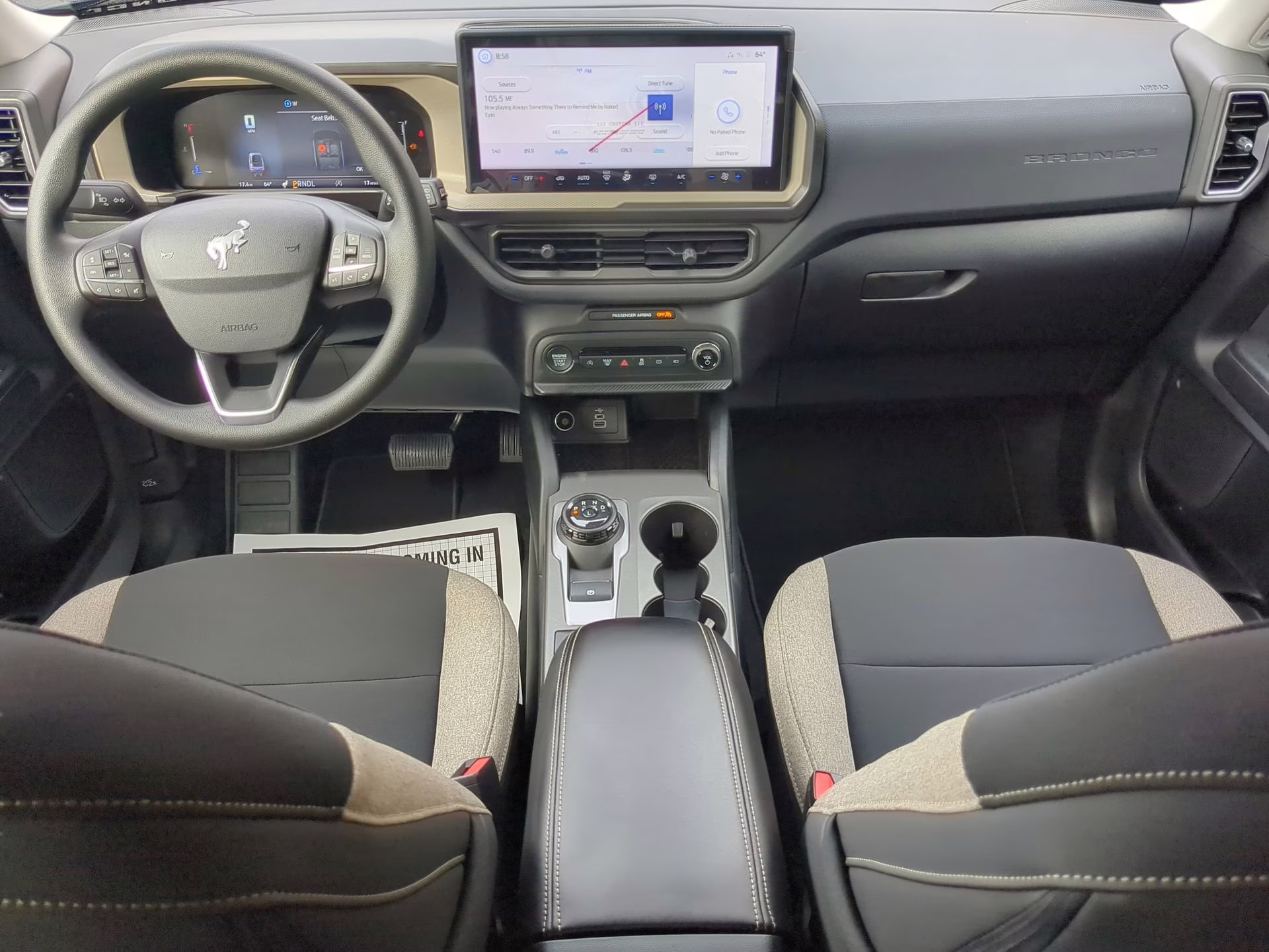 2026 Shadow Black Ford Bronco Sport Big Bend 4X4 SUV