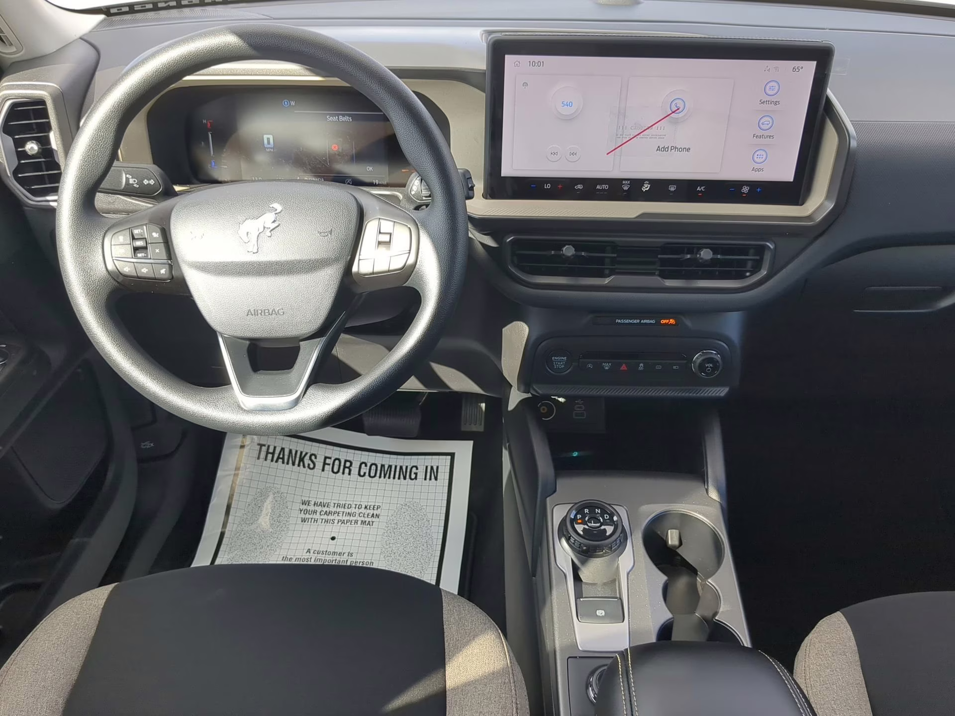 2026 Oxford White Ford Bronco Sport Big Bend 4X4 SUV