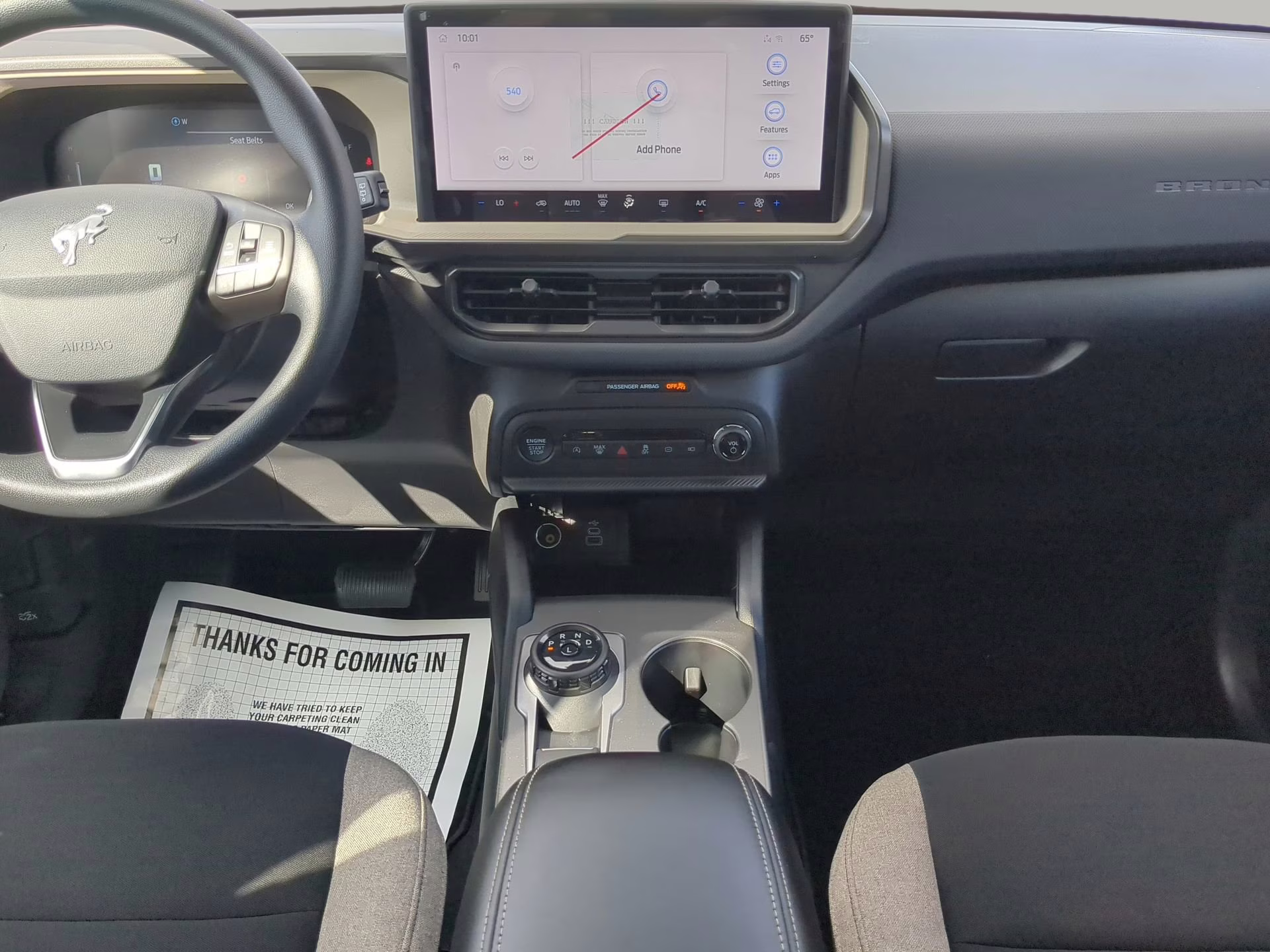 2026 Oxford White Ford Bronco Sport Big Bend 4X4 SUV