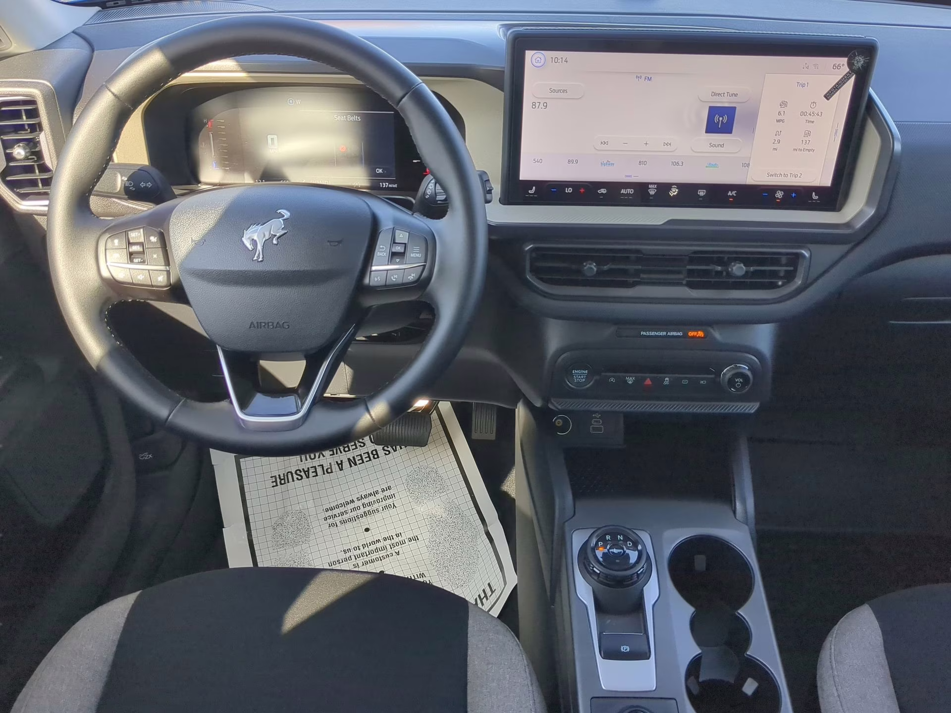 2026 Velocity Blue Metallic Ford Bronco Sport Big Bend 4X4 SUV