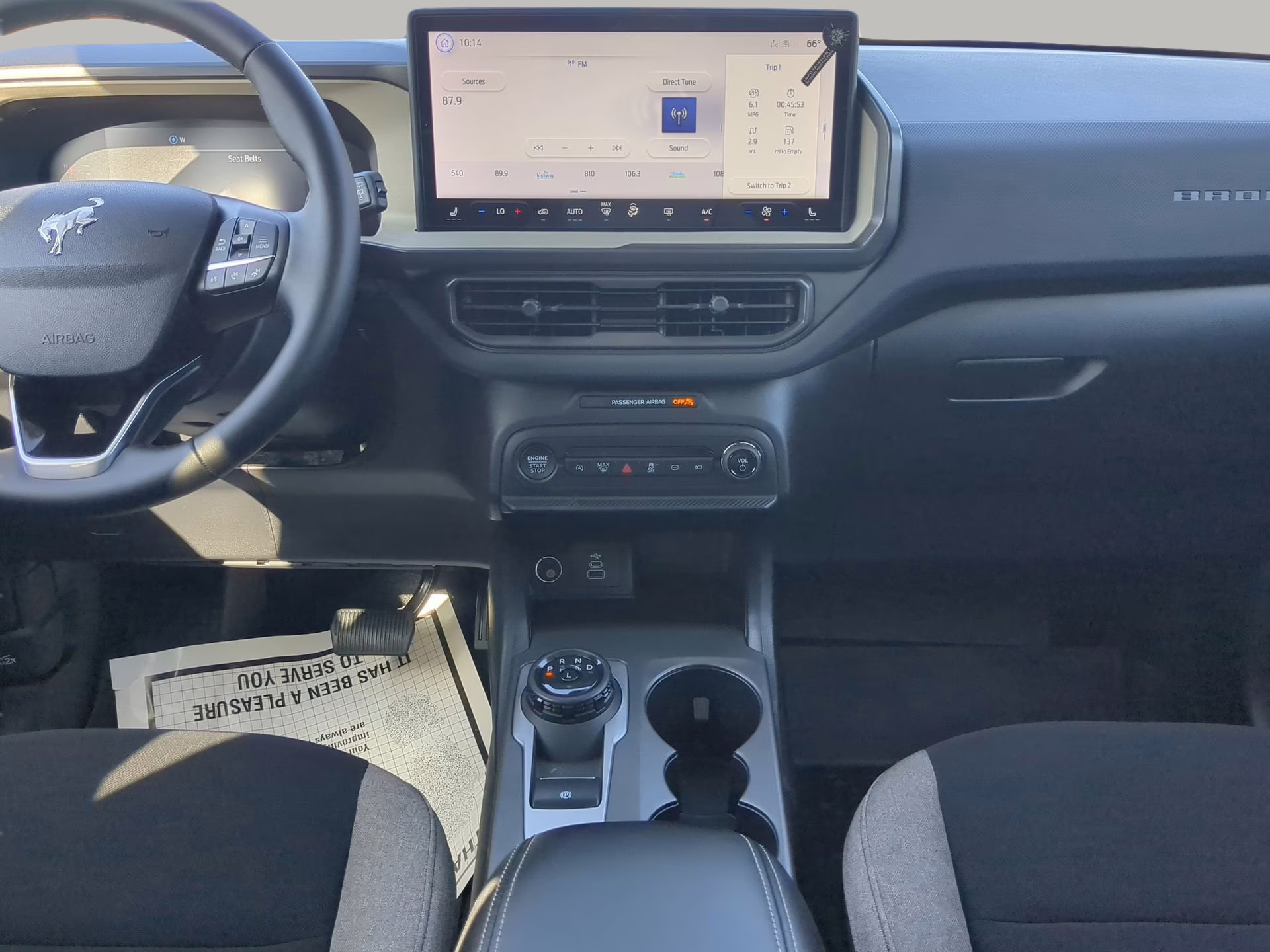 2026 Velocity Blue Metallic Ford Bronco Sport Big Bend 4X4 SUV