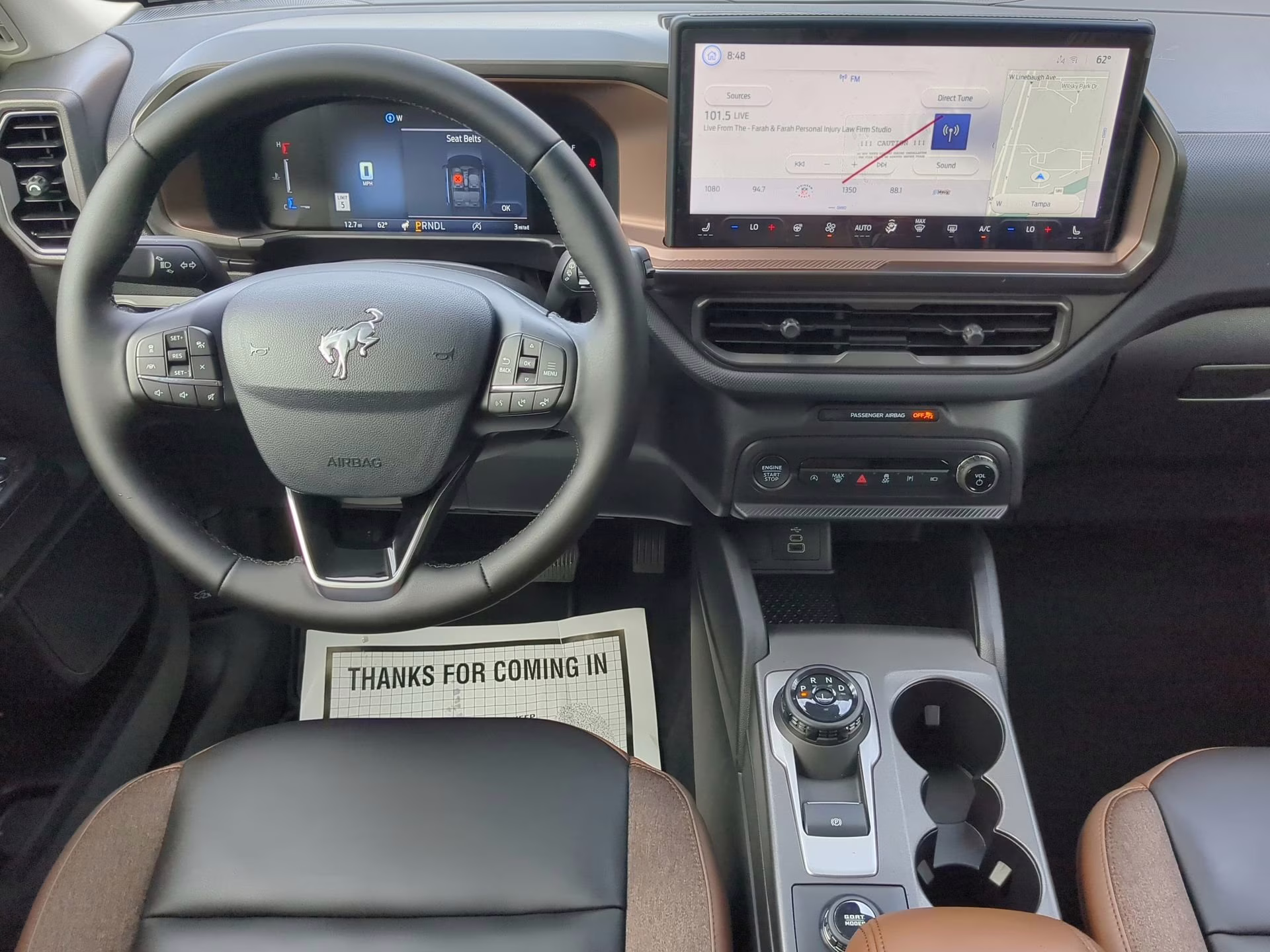 2026 Space White Metallic Ford Bronco Sport Outer Banks 4X4 SUV