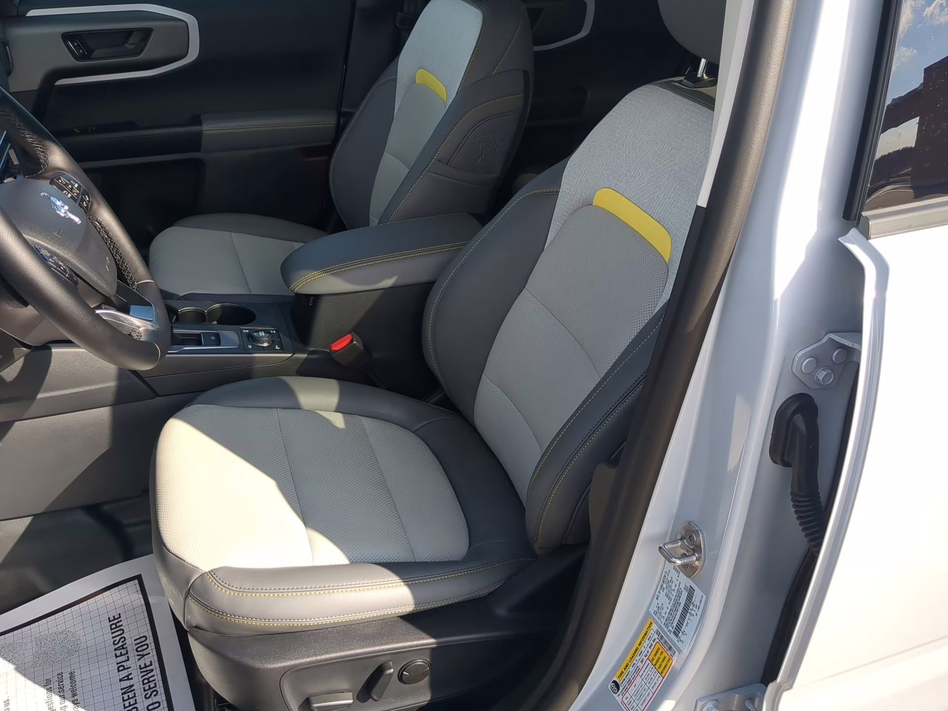 2026 Space White Metallic Ford Bronco Sport Badlands 4X4 SUV