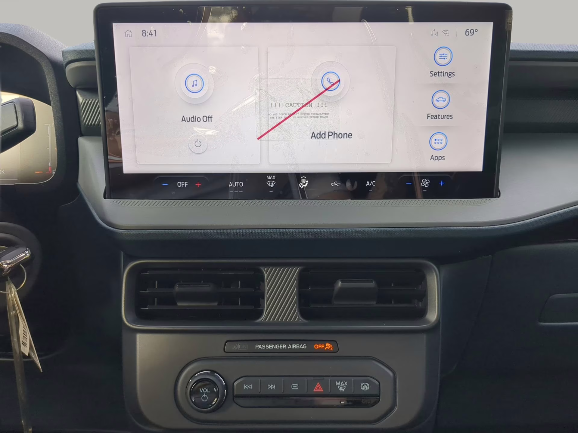 2026 Oxford White Ford Maverick XL Crew Cab Pickup FWD Truck