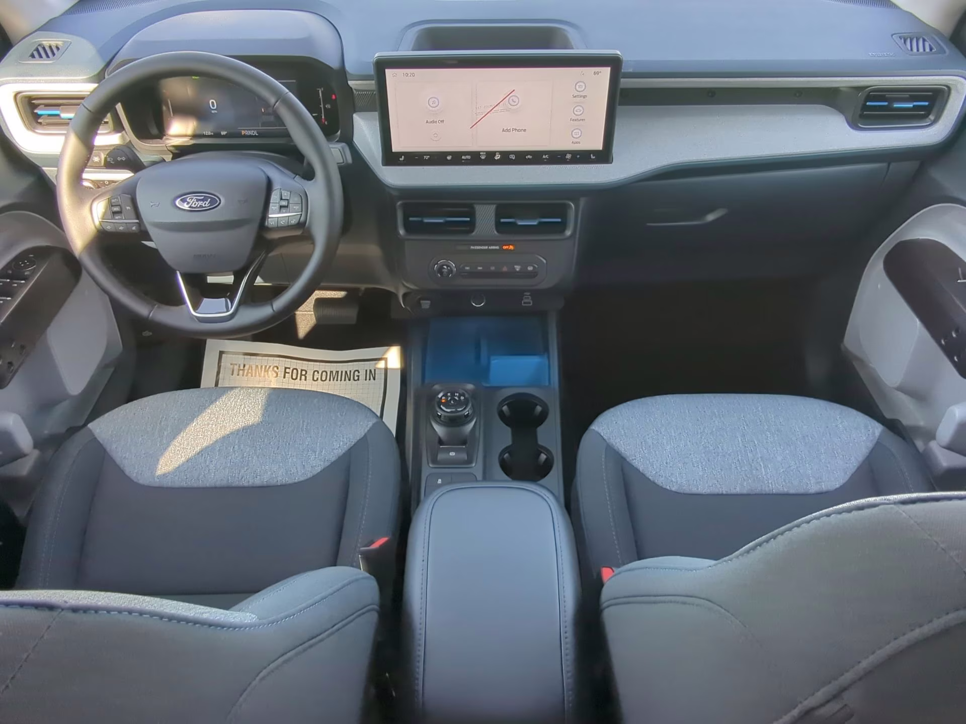 2026 Space White Metallic Ford Maverick XLT Crew Cab Pickup FWD Truck