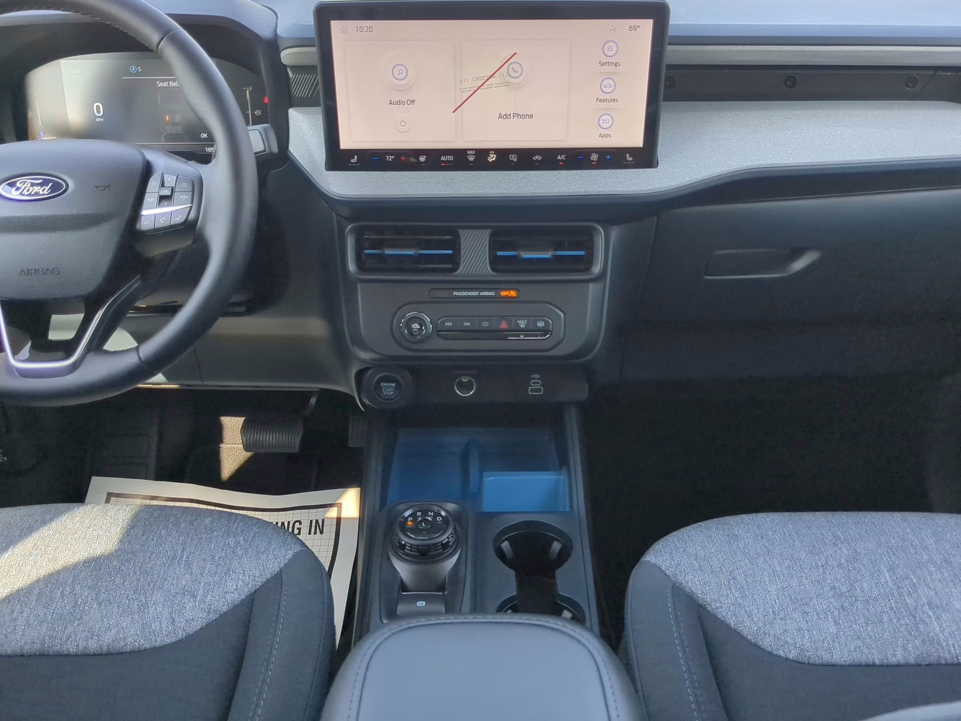 2026 Space White Metallic Ford Maverick XLT Crew Cab Pickup FWD Truck