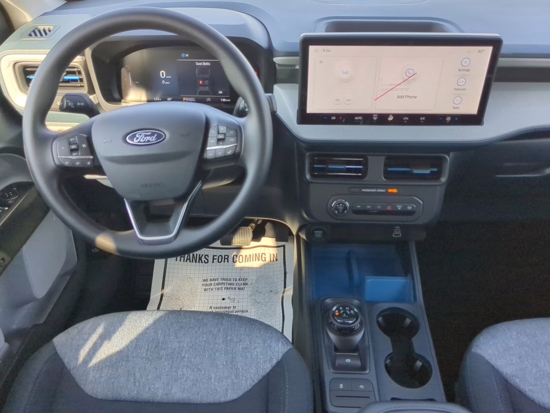 2026 Space White Metallic Ford Maverick XLT Crew Cab Pickup AWD Truck