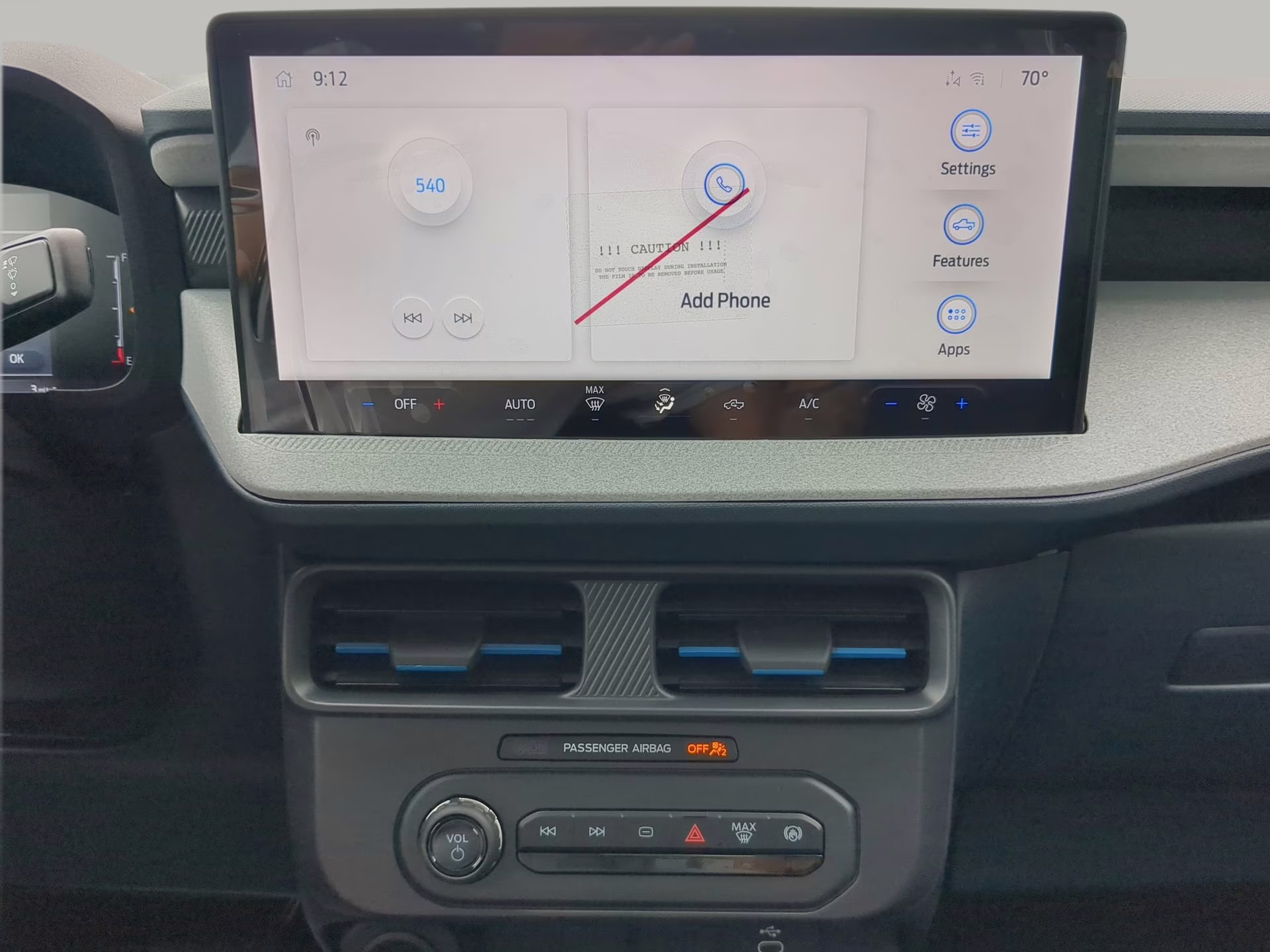 2026 Shadow Black Ford Maverick XLT Crew Cab Pickup AWD Truck