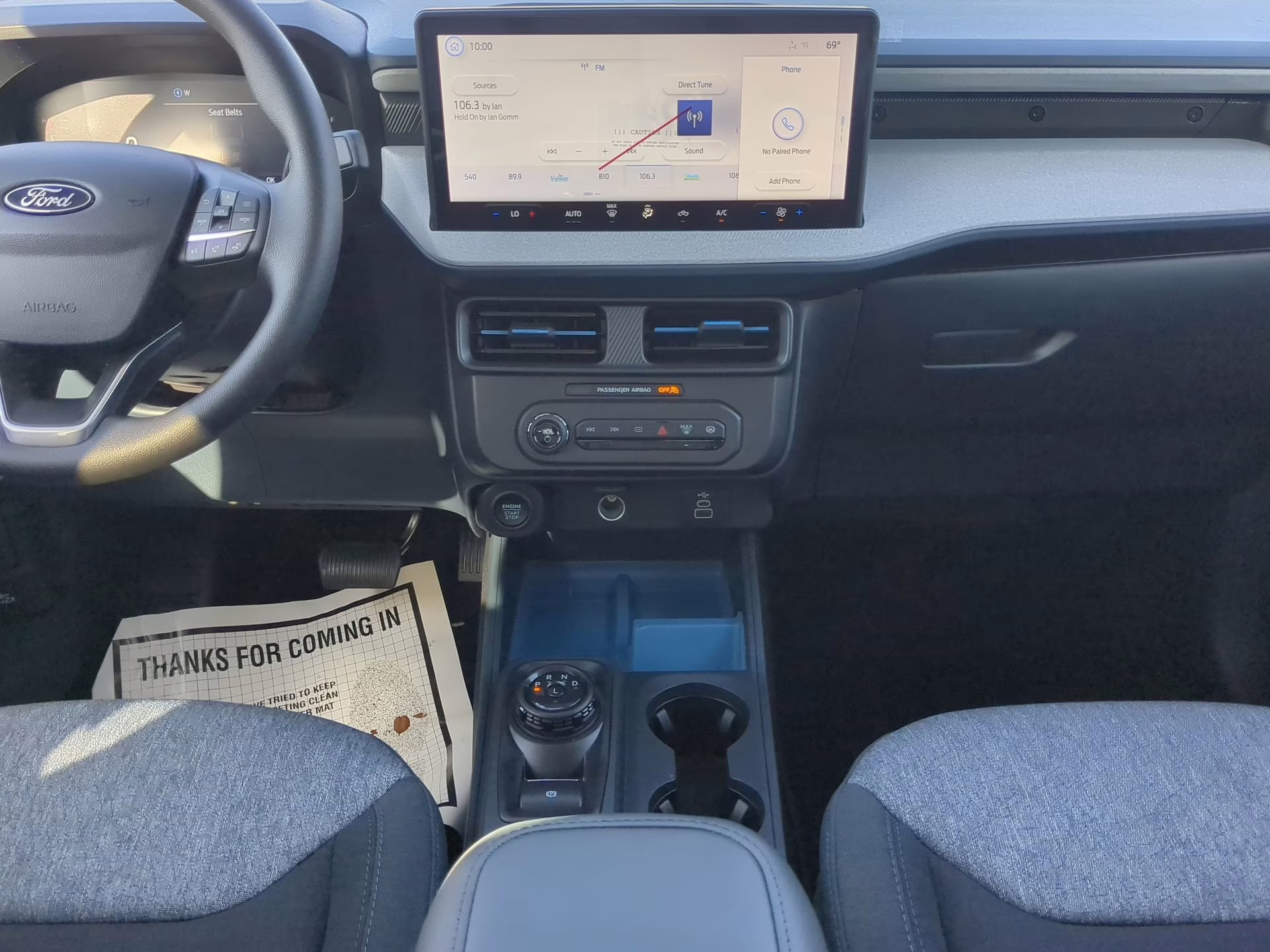 2026 Oxford White Ford Maverick XLT Crew Cab Pickup AWD Truck