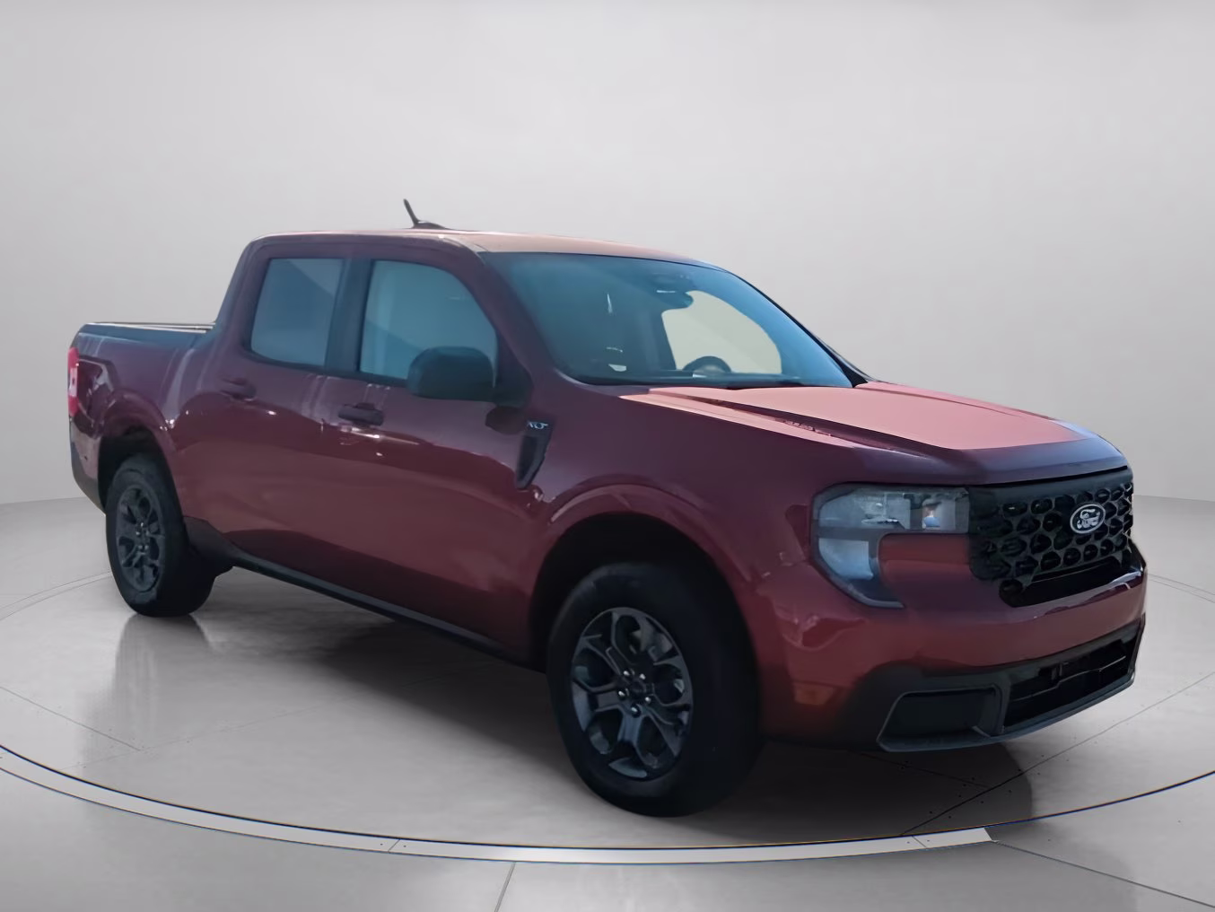 2026 Ruby Red Metallic Tinted Clearcoat Ford Maverick XLT Crew Cab Pickup AWD Truck