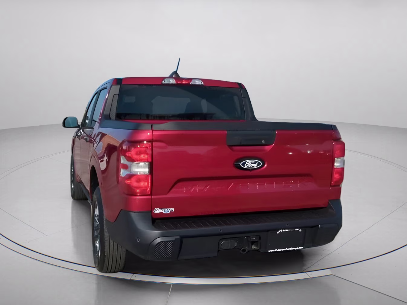 2026 Ruby Red Metallic Tinted Clearcoat Ford Maverick XLT Crew Cab Pickup AWD Truck