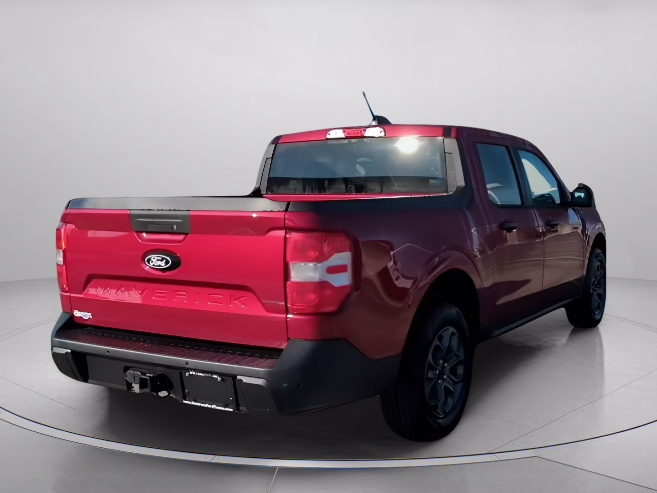 2026 Ruby Red Metallic Tinted Clearcoat Ford Maverick XLT Crew Cab Pickup AWD Truck