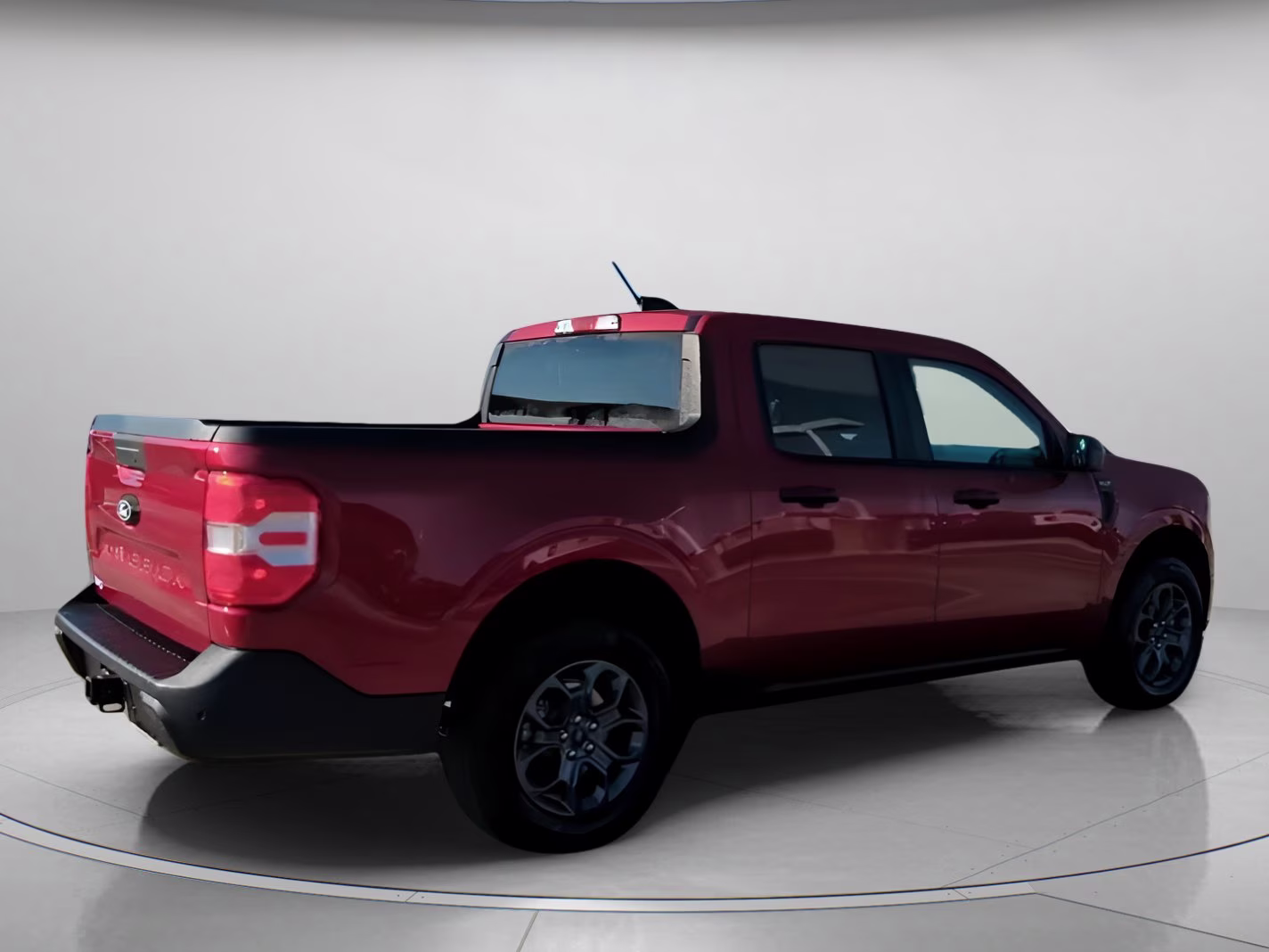 2026 Ruby Red Metallic Tinted Clearcoat Ford Maverick XLT Crew Cab Pickup AWD Truck