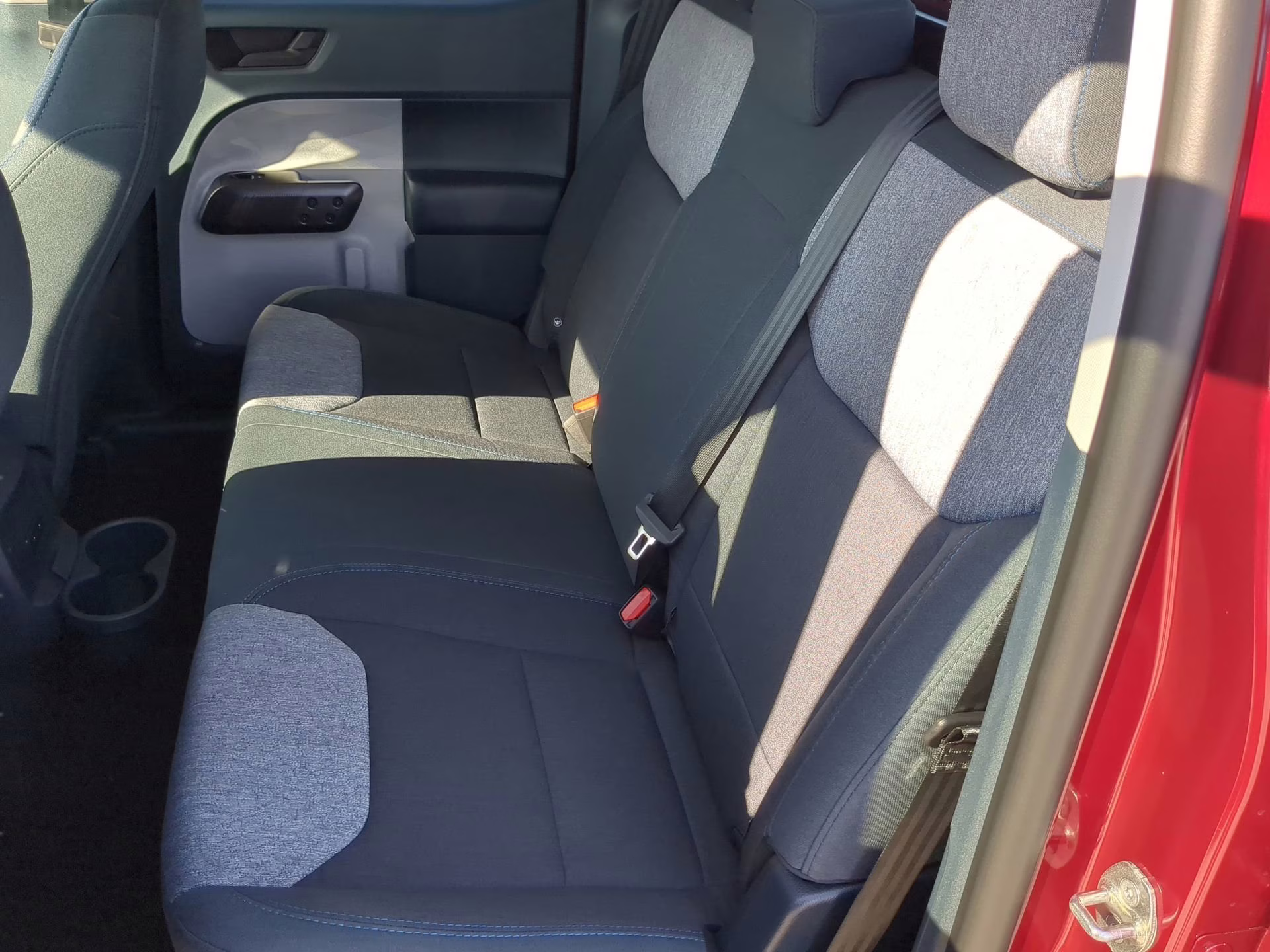 2026 Ruby Red Metallic Tinted Clearcoat Ford Maverick XLT Crew Cab Pickup AWD Truck