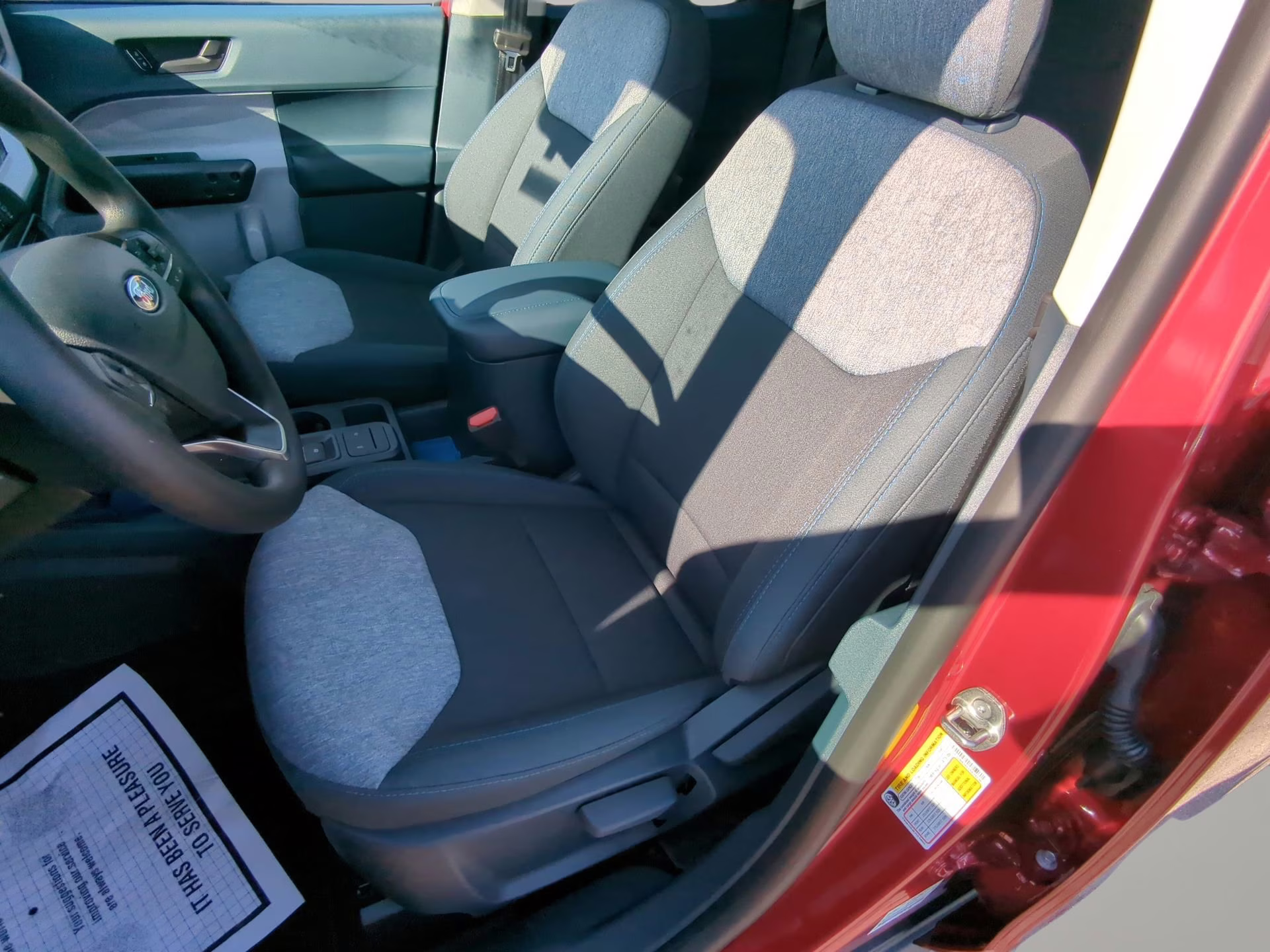 2026 Ruby Red Metallic Tinted Clearcoat Ford Maverick XLT Crew Cab Pickup AWD Truck