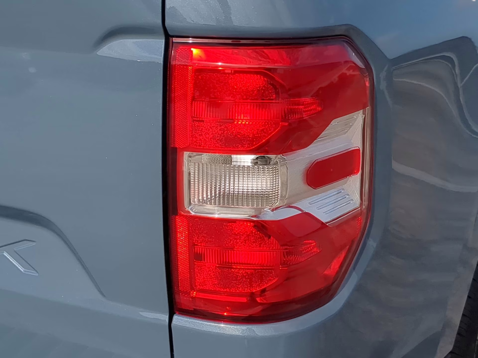 2026 Azure Gray Metallic Tri-Coat Ford Maverick XLT Crew Cab Pickup AWD Truck