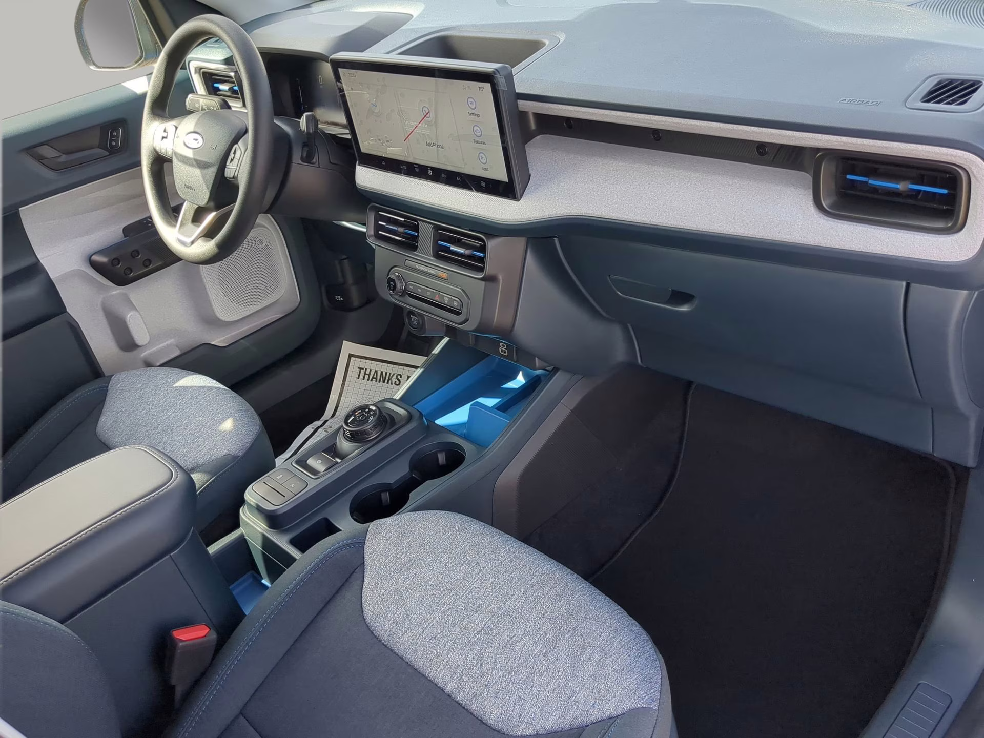 2026 Velocity Blue Ford Maverick XLT Crew Cab Pickup AWD Truck