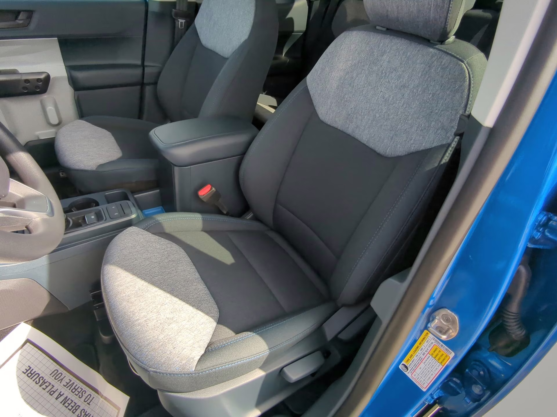 2026 Velocity Blue Ford Maverick XLT Crew Cab Pickup AWD Truck