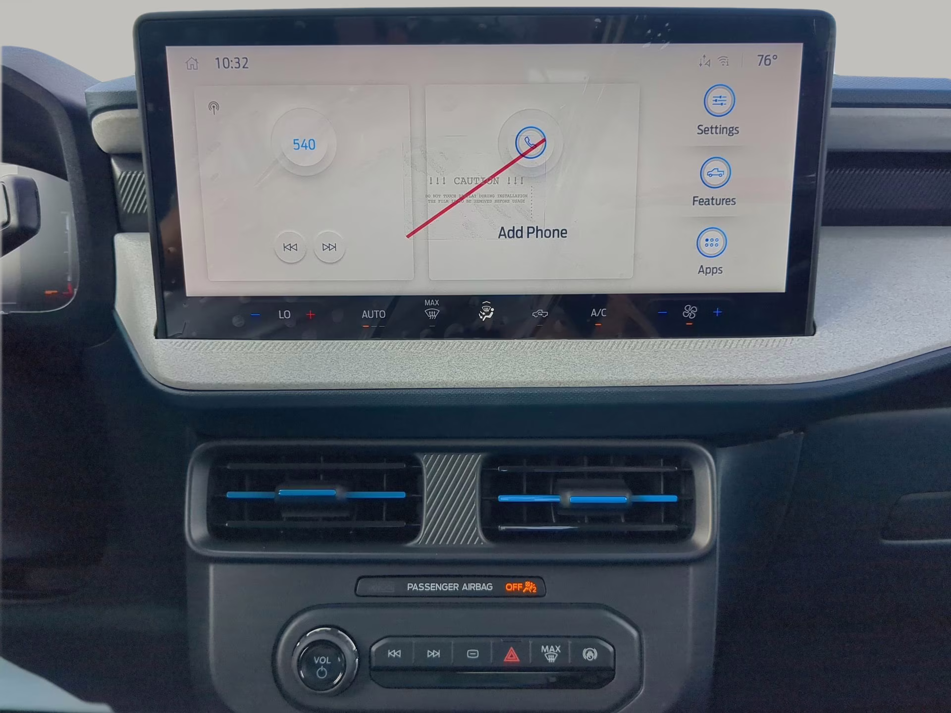 2026 Velocity Blue Ford Maverick XLT Crew Cab Pickup AWD Truck