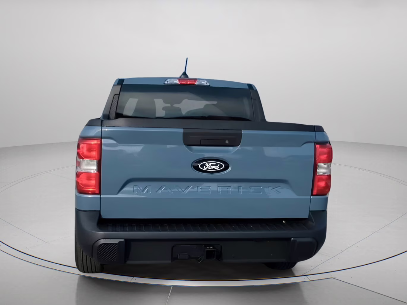 2026 Azure Gray Metallic Tri-Coat Ford Maverick XLT Crew Cab Pickup AWD Truck