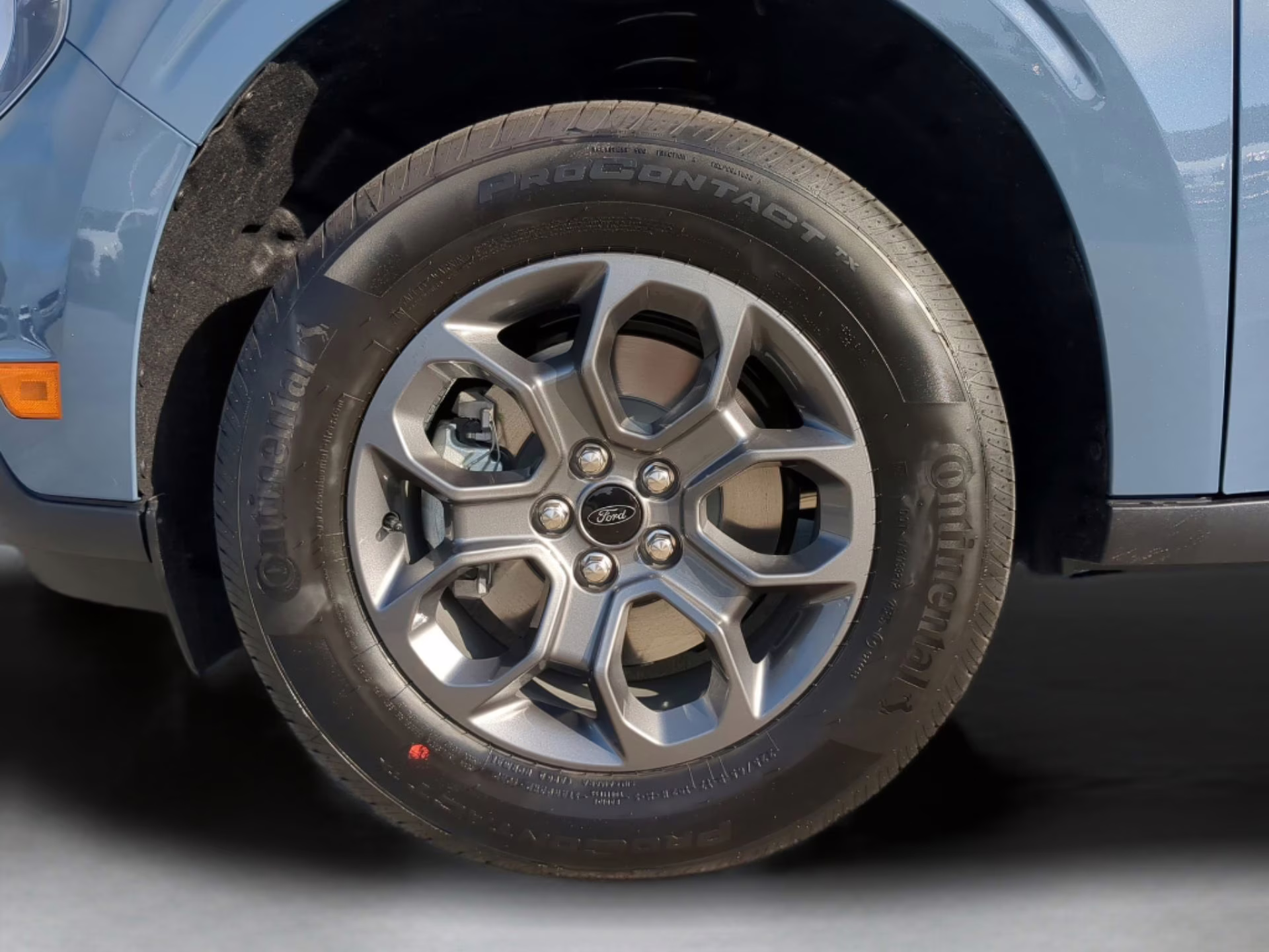 2026 Azure Gray Metallic Tri-Coat Ford Maverick XLT Crew Cab Pickup AWD Truck