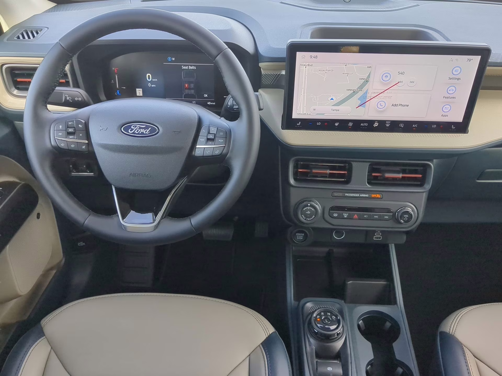 2026 Carbonized Gray Metallic Ford Maverick LARIAT Crew Cab Pickup AWD Truck