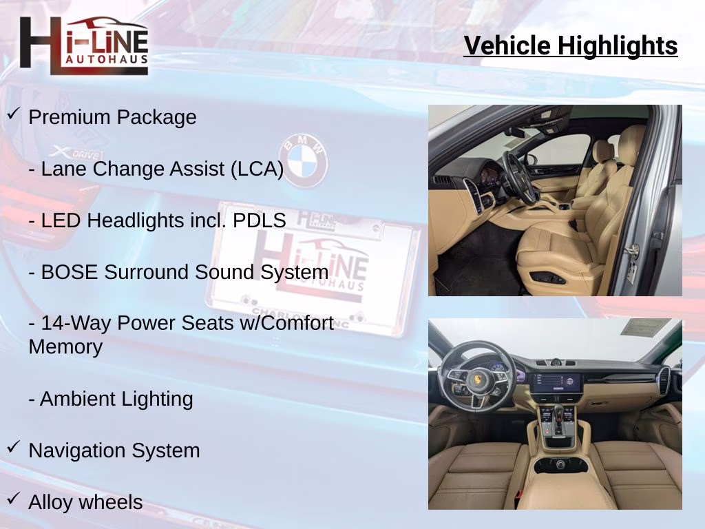 2022 Dolomite Silver Metallic Porsche Cayenne Coupe Base AWD SUV