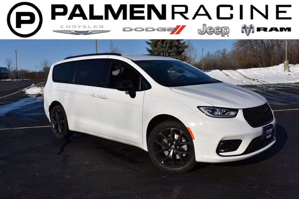 2026 Bright White Clearcoat Chrysler Pacifica Select AWD Van