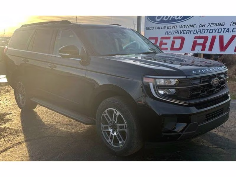 2025 Agate Black Metallic Ford Expedition Active 4X4 SUV