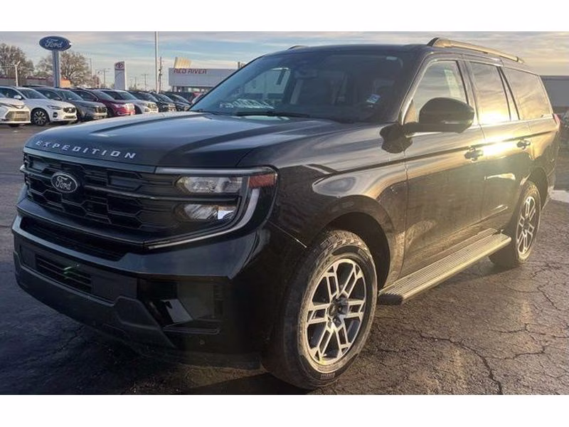 2025 Agate Black Metallic Ford Expedition Active 4X4 SUV