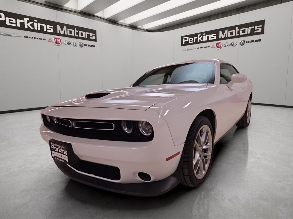 2023 White Knuckle Clearcoat Dodge Challenger GT AWD Coupe