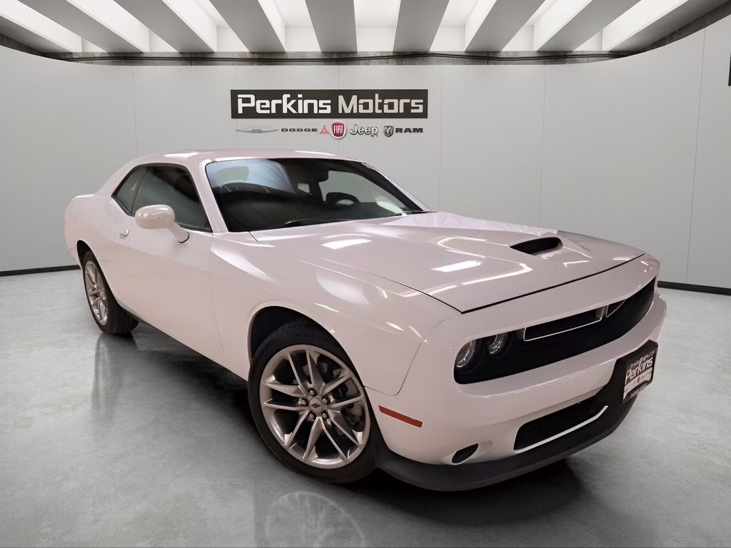 2023 White Knuckle Clearcoat Dodge Challenger GT AWD Coupe