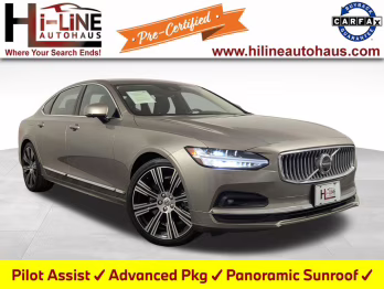 2021 Pebble Gray Metallic Volvo S90 T6 Inscription AWD Sedan